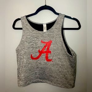 ZooZatz College Apparel University of Alabama Gray Dri-Fit Tank Size XL